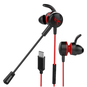 硕美科G618i吃鸡耳机入耳式听声辨位电竞游戏有线手机笔记本带麦