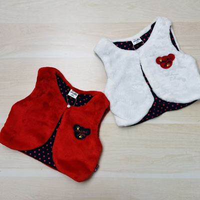 杰米熊加棉小披肩马甲