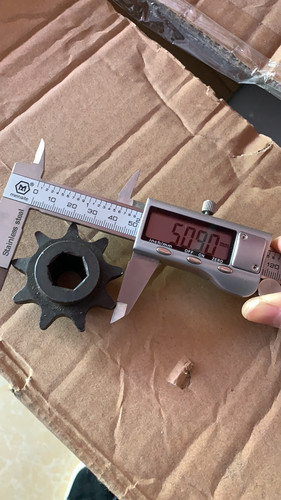 电动卷闸门机配件小链轮小齿轮5分4分内径15mm