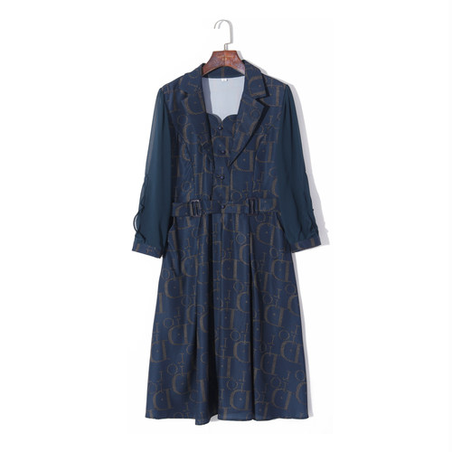 女装秋季韩版气质中长修身风衣