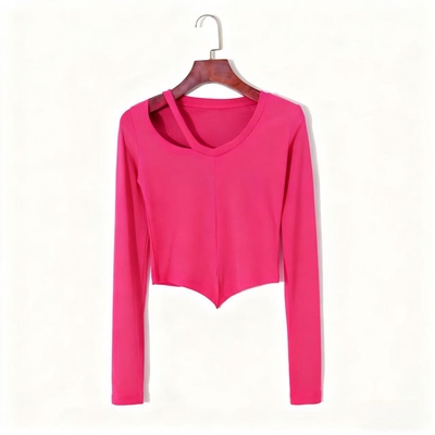 春夏秋心机小设计感T恤打底衫