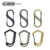 CARGO韩国登山扣挂户外钩背包挂钩露营8字固定快挂爬山双头扣连接