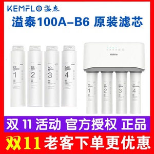 溢泰B6净水器滤芯Kemflo反渗透直饮机KFRO0100A-2 100A-B6原装品
