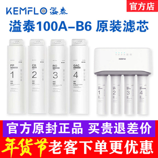 溢泰净水器100ab6滤芯Kemflo反渗透直饮KFRO0100A 100A B6原装