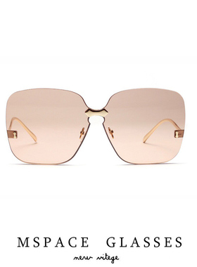 msapce无边框大框显脸小太阳镜