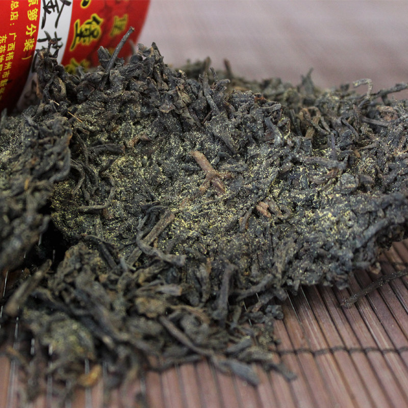 陈年金花六堡茶三鹤茶厂