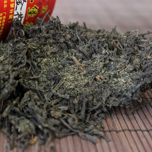 三鹤六堡茶大萝陈茶世家分装2001年金花六堡茶500克买茶送包装