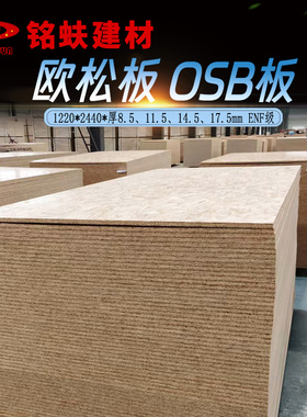 欧松板松木ENF级佳诺威OSB板家装基础板材衣橱书柜桌面板12589mm