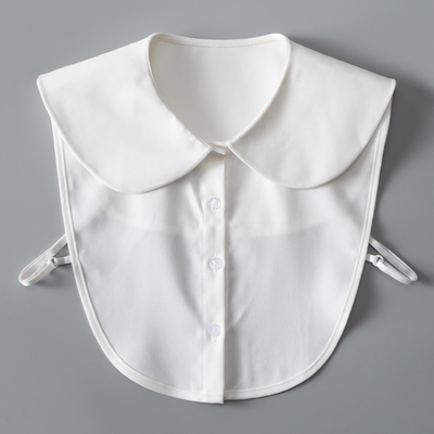 大翻领减龄娃娃领假领打底假衣领