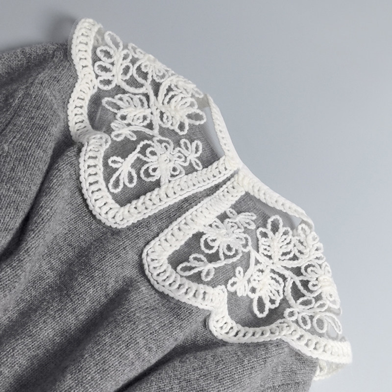 领先生减龄娃娃领装饰领韩版网纱毛线绣花假领子女毛衣外搭小披肩,服饰配件/皮带/帽子/围巾,假领,淘宝优惠券,粉丝福利购,淘宝优惠卷