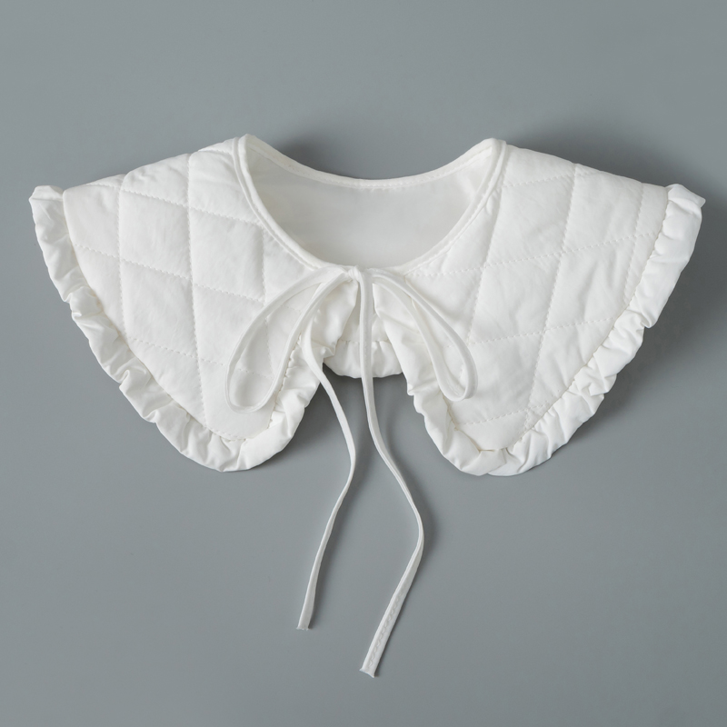 保暖小披肩外搭减龄娃娃假领子