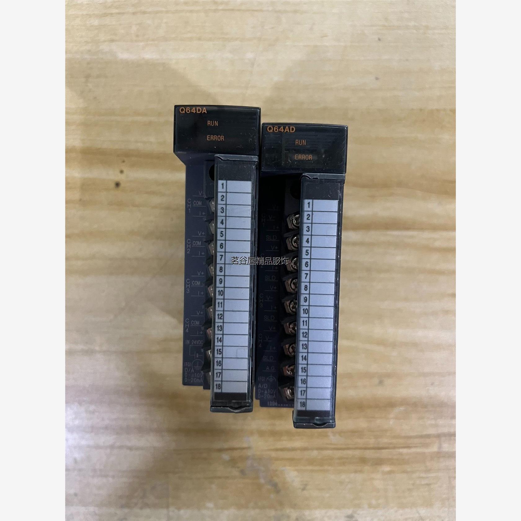 现货三菱PLC模块Q64AD、Q64DA议价