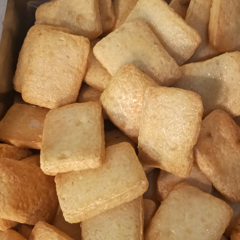 瑞安菜场 500g鱼豆腐零食小吃休闲食品下酒菜豆干冷冻火锅食材