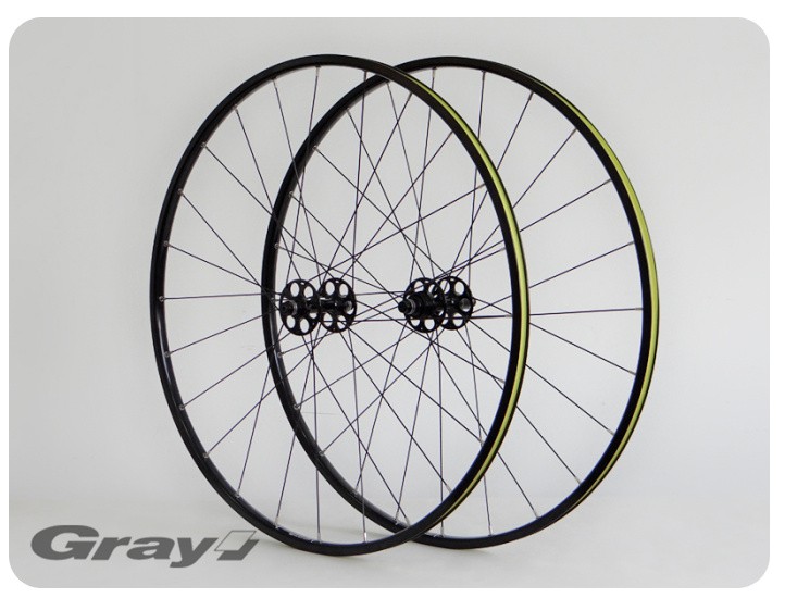 Roues de vélo GRAY - Ref 2368205 Image 1