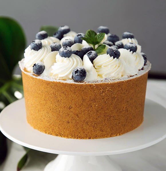 北京杜夫朗格duff lange蓝莓鲜奶油冰淇淋生日蛋糕同城当天闪送