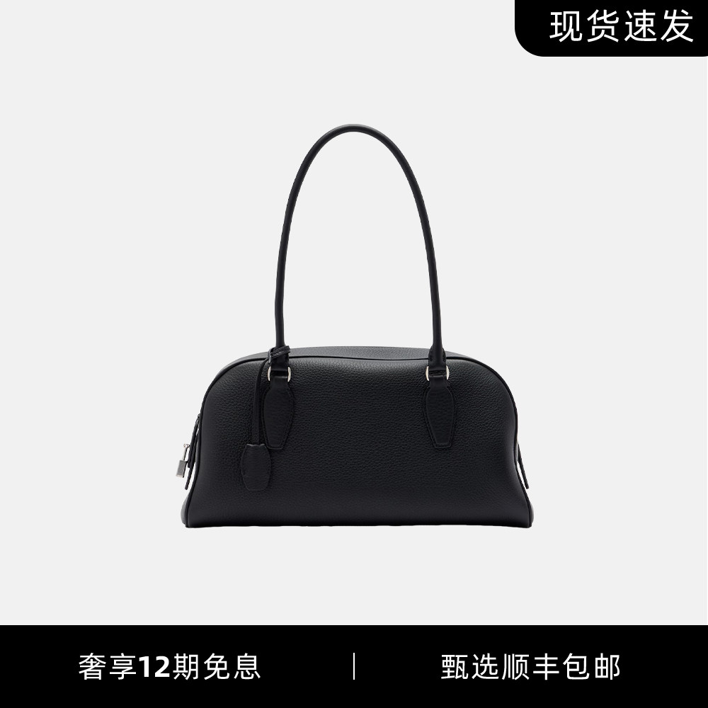极简真皮横版保龄球包EWIndia12