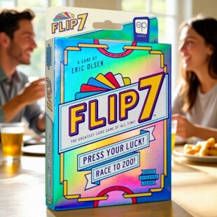 Flip7连翻转中英文桌游卡牌扑克牌成年休闲聚会多人游戏10岁以上