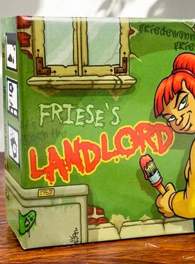 弗利瑟的出租公寓Friese's Landlord英文桌游卡牌扑克牌多人聚会