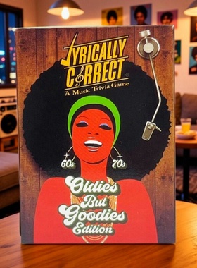 Lyrically Correct英文桌游卡牌家庭聚会嘻哈音乐歌词挑战游戏牌