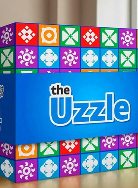 儿童益智玩具亲子互动桌面游戏逻辑思维训练英文桌游uzzle puzzle