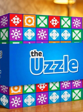 儿童益智玩具逻辑思维英文桌游成年休闲聚会游戏UZZLE PUZZLE拼图