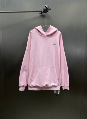 小众设计 23秋 Jennie同款 百搭小恶魔连帽oversize卫衣 男女同款