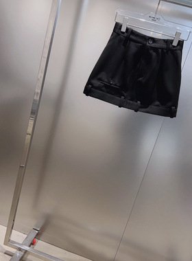 小众设计 25秋季 经典百搭时髦感大长腿 双腰头A字显瘦半裙小短裙