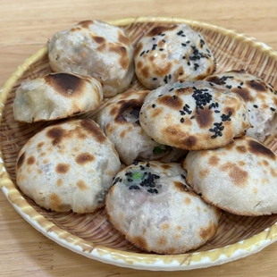 周公子推荐上舌尖 衢州非嗨小金常山辣饼 葱饼 烧饼10个/份包邮