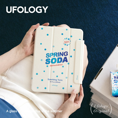 Ufology原创适用ipadair6保护套2024pro11寸平板mini6保护壳air5磁吸10代9代全包mini6笔槽air3可尔必思2022