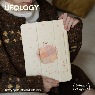 7保护套air4 11代插画秋冬 6磁吸全包笔槽13寸苹果8 Ufology原创适用ipadair7保护壳pro11寸平板mini6