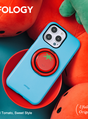 Ufology原创磁吸韩国进口菲林适用iPhone16promax手机壳15pro苹果14蓝色13番茄12新款二合一11新款360支架17