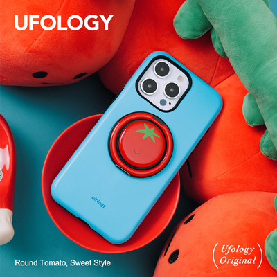 Ufology原创磁吸韩国进口菲林适用iPhone16promax手机壳15pro苹果14蓝色13番茄12新款二合一11新款360支架17