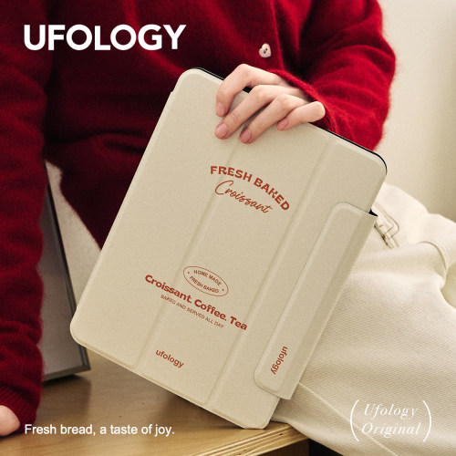 Ufology原创适用ipadair6保护壳pro2024平板mini6保护套air4/5磁吸全包air3笔槽11寸13寸苹果7/8/9/10代简约