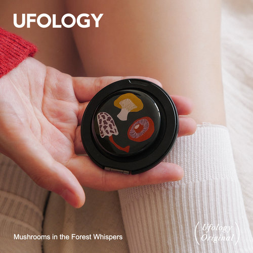 Ufology原创手机磁吸支架支持magsafe新款360度支点壳支架蘑菇