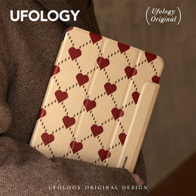 Ufology原创复古像素爱心ipad套