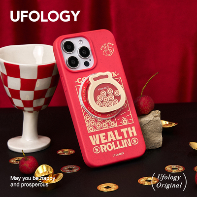 Ufology原创新年磁吸手机壳