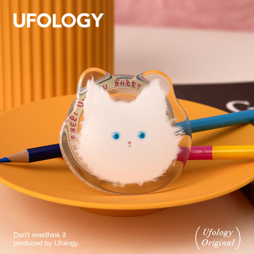 Ufology原创猫咪磁吸气囊支架