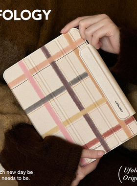 Ufology原创适用ipadair5保护套9代10代平板pro2022壳air4全包ipad11代磁吸2024苹果mini6秋冬pro11寸air6/7