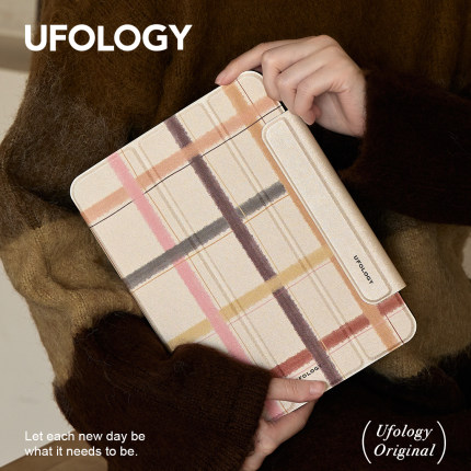 Ufology原创适用ipadair5保护套9代10代平板pro2022壳air4全包ipad11代磁吸2024苹果mini6秋冬pro11寸air6/7