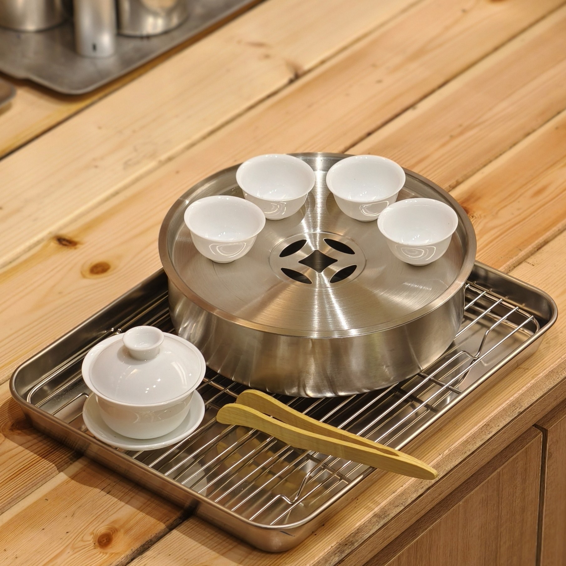 中式茶具套装潮汕功夫茶具泡茶器家用喝茶盖碗茶杯茶盘整套泡茶台
