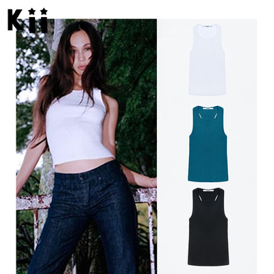 Tankair针织螺纹背心工字上衣