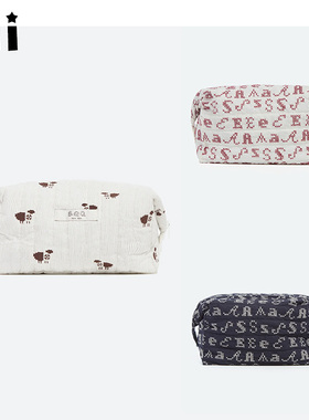 Kii美国现货Sea Nen York刺绣收纳化妆包Kit 化妆品包Ruthie