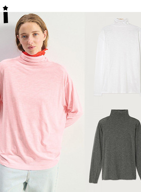 Kii现货正品Amercian Vintage休闲25秋冬长袖高领T恤轻薄打底衣女