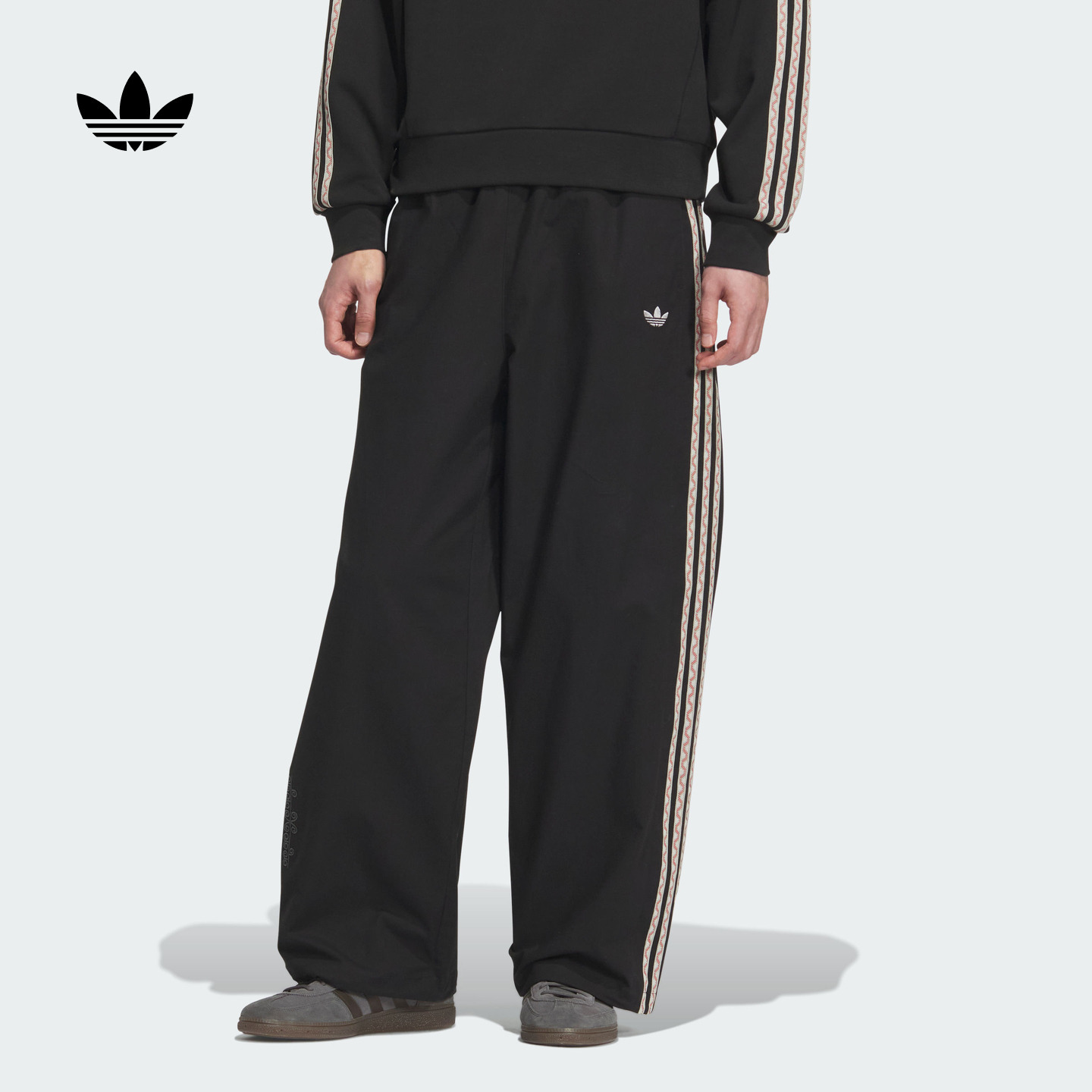 阿迪达斯三叶草男子运动裤