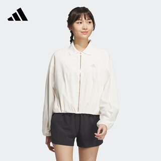 防晒衣UPF50+宽松夹克外套防晒服女春夏adidas阿迪达斯官方轻运动