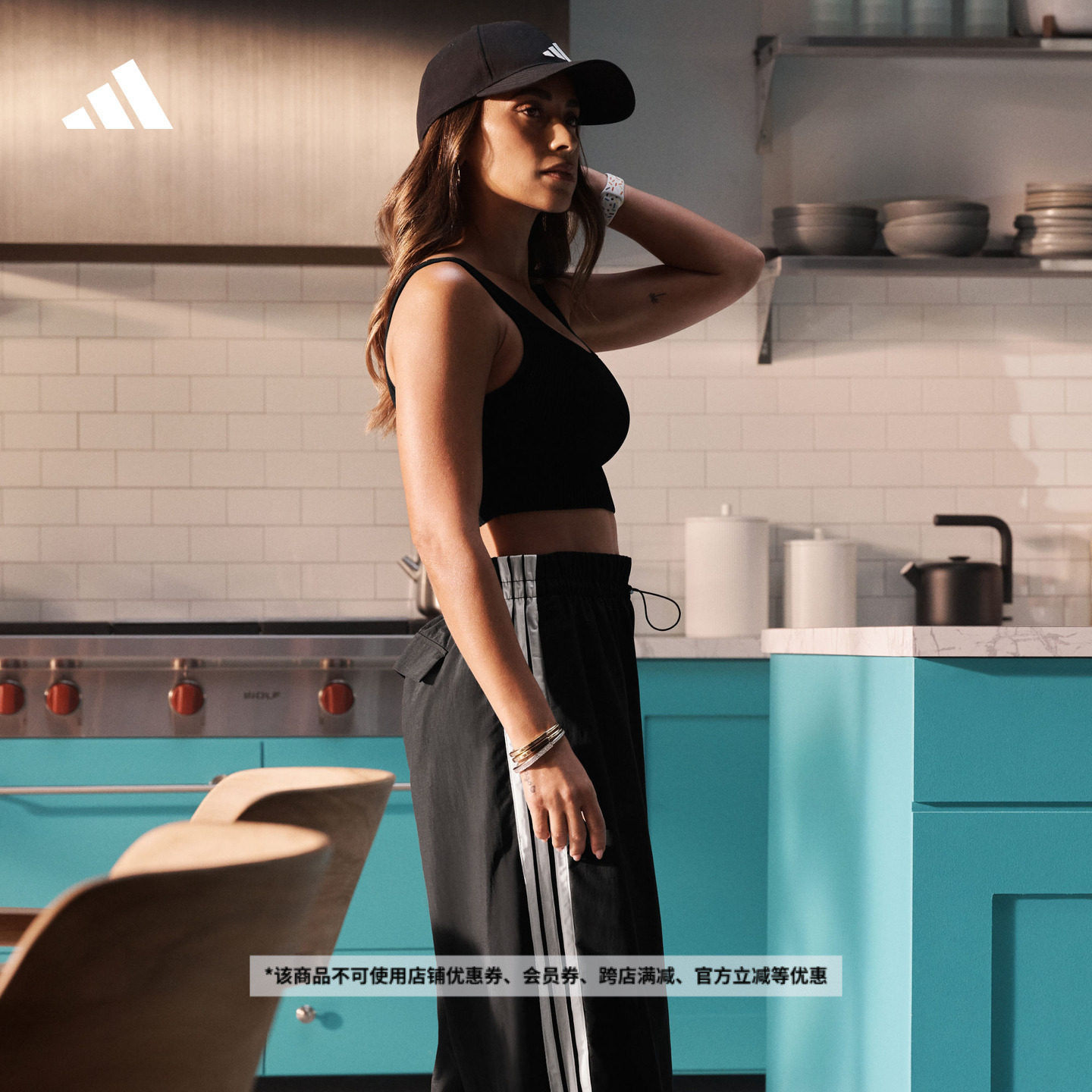 休闲运动裤女装春季adidas阿迪达斯官方轻运动JE1306