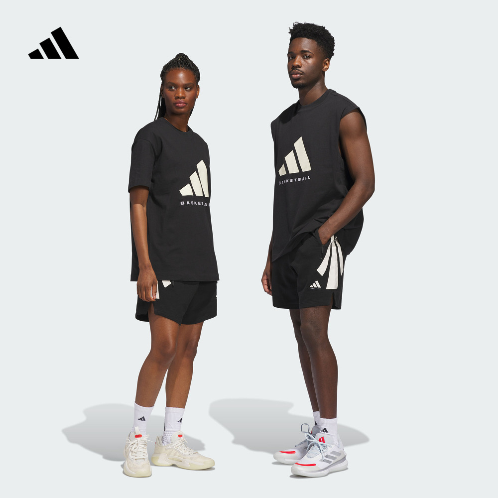 阿迪达斯男女篮球短裤