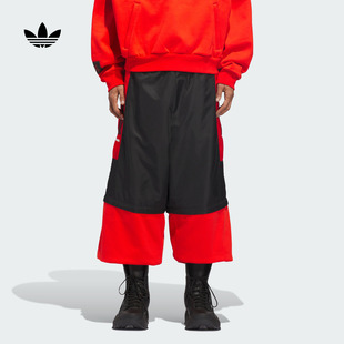 WILLY 男女adidas阿迪达斯三叶草 CHAVARRIA联名加绒加厚运动裤