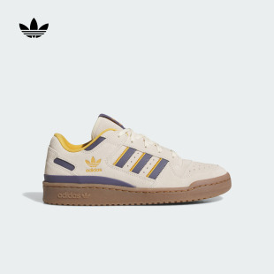 男女adidas阿迪达斯官方三叶草 CL低帮休闲篮球板鞋 FORUM LOW