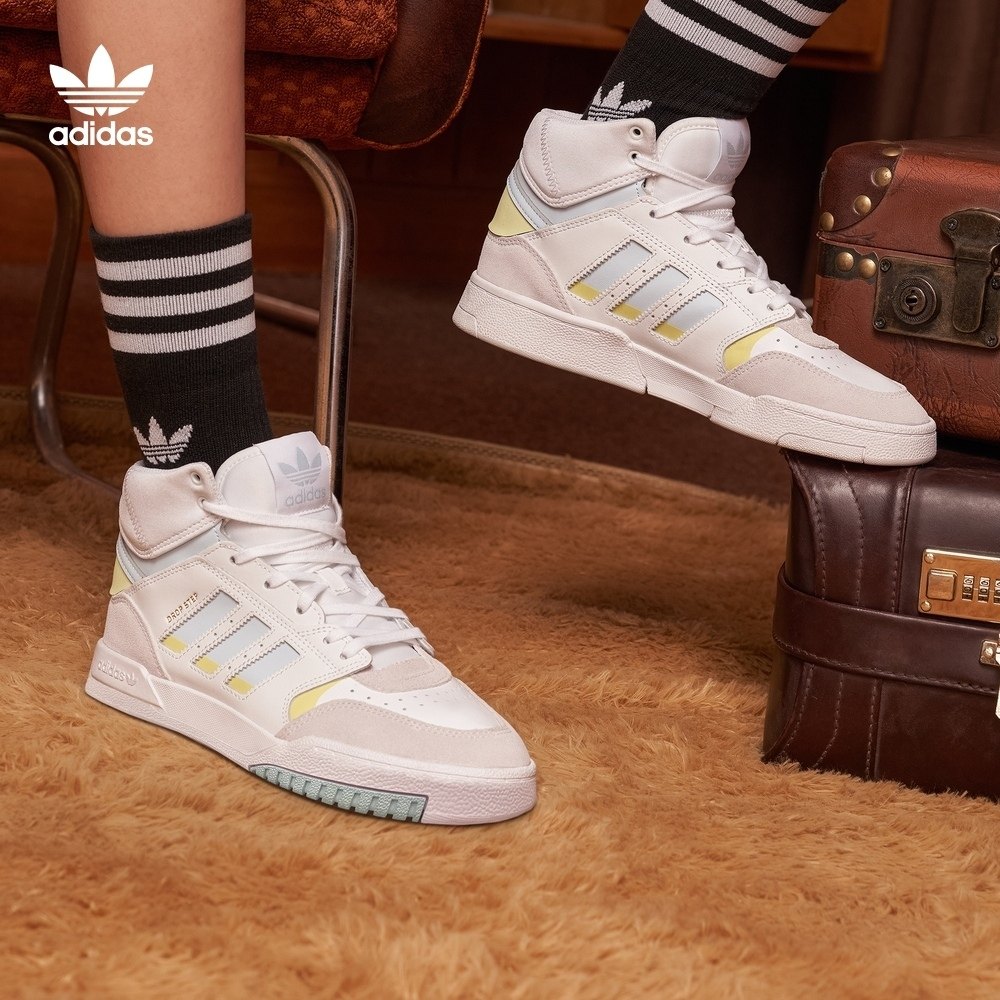 adidas阿迪达斯官网三叶草DROP STEP W女子经典运动鞋EF7150